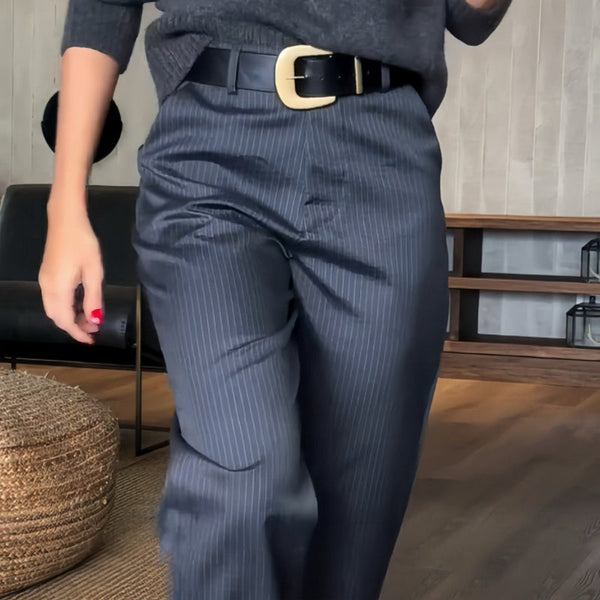 Bianca | Elegant and Comfortable Striped Trousers