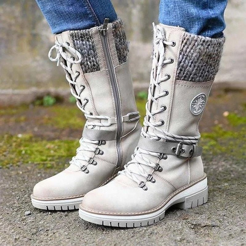 Melanie | Comfortable winter boots with a side zipper