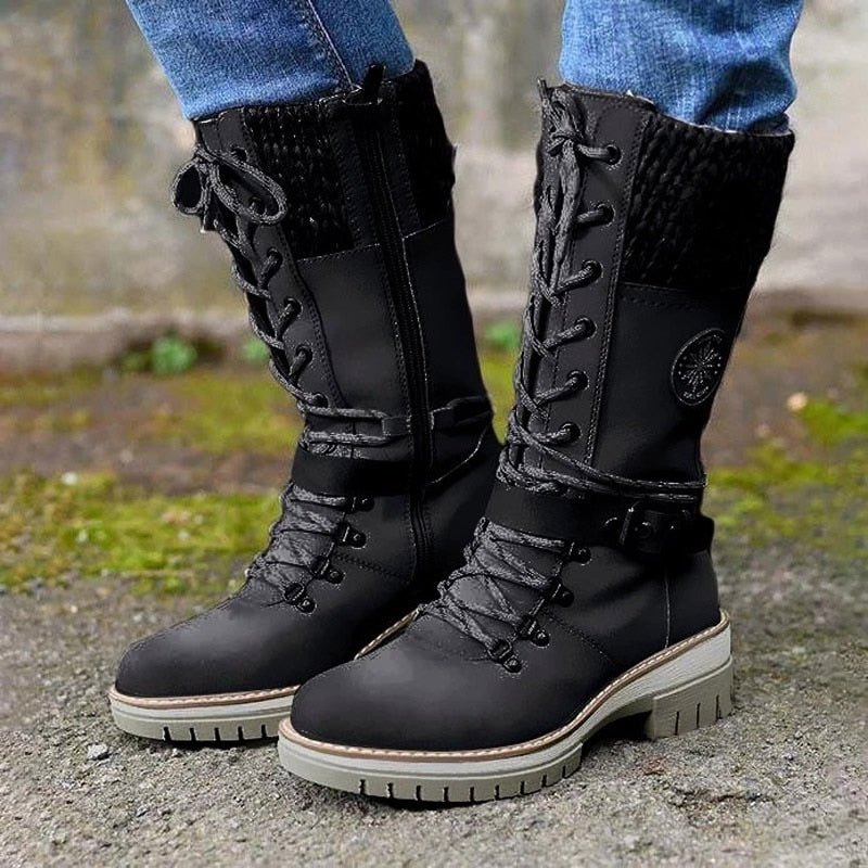 Melanie | Comfortable winter boots with a side zipper