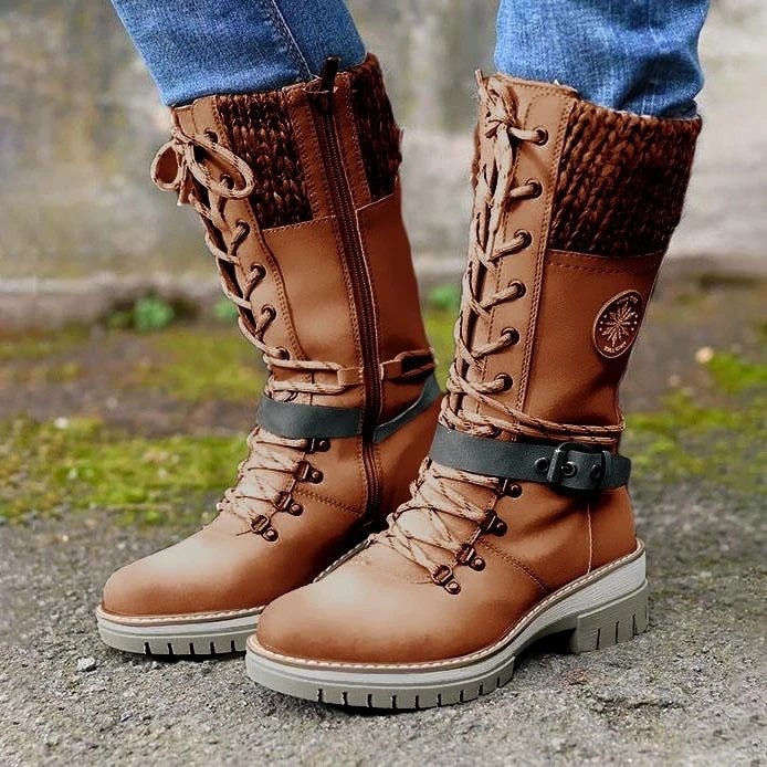Melanie | Comfortable winter boots with a side zipper