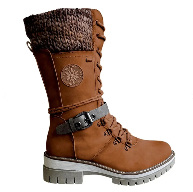 Melanie | Comfortable winter boots with a side zipper