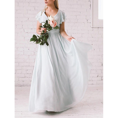 Melanie | Elegant and  comfortable V-neck Maxi Dress