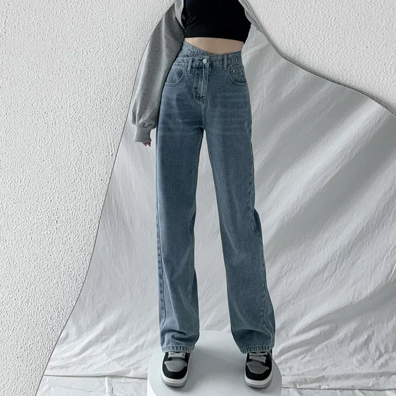 Laura | Relaxed Wide Leg Mom Jeans