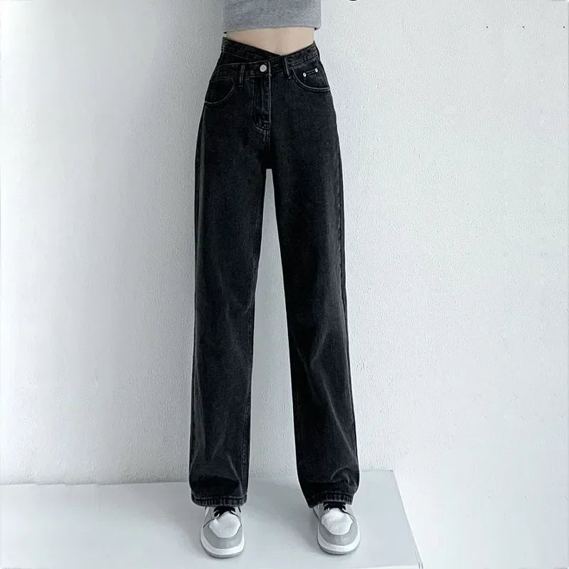 Laura | Relaxed Wide Leg Mom Jeans