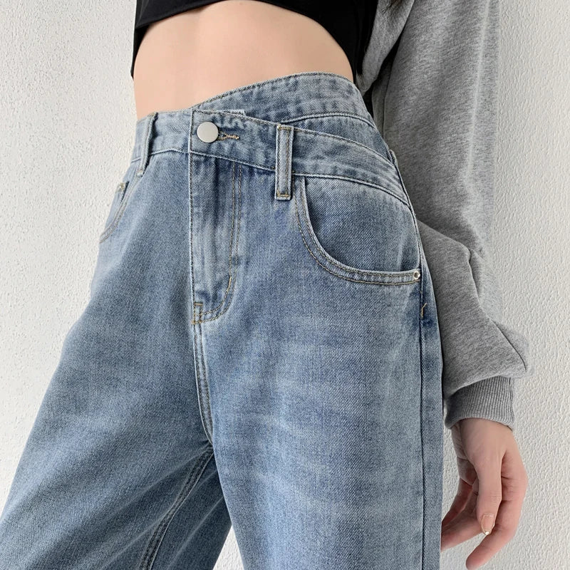 Laura | Relaxed Wide Leg Mom Jeans
