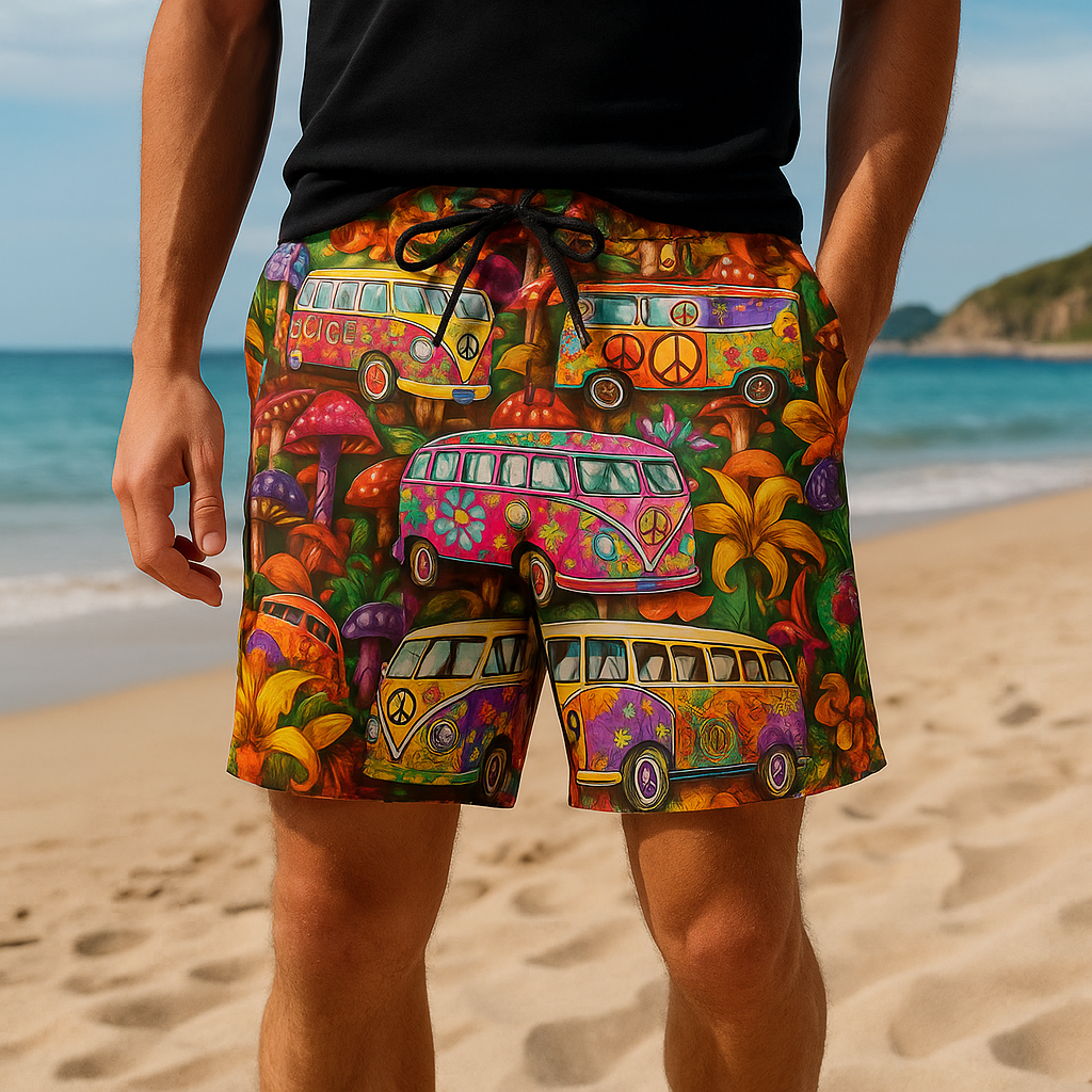 Ninos | Lightweight  Graffiti Print Swim Shorts