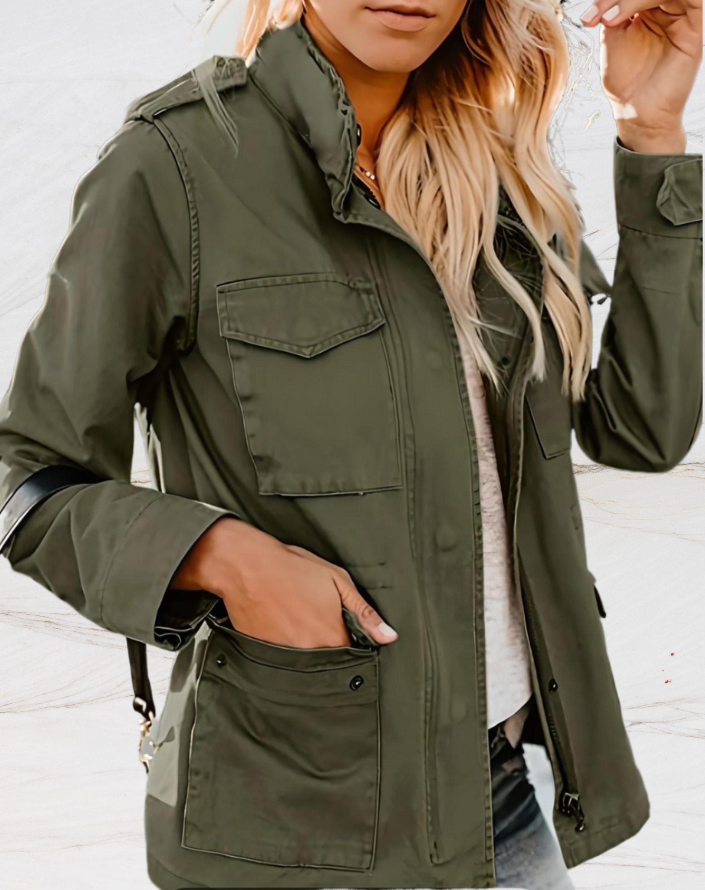 Diana | Military Jacket