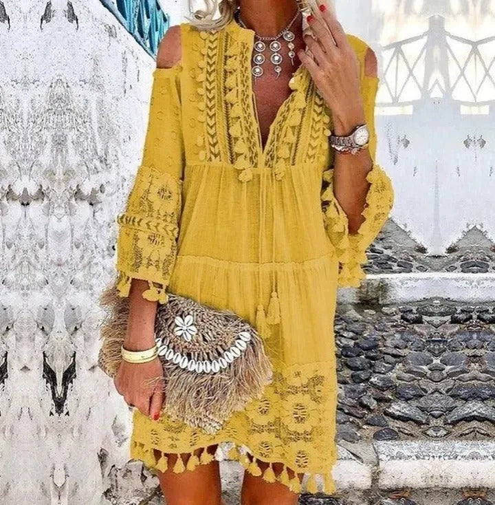 Monika | Boho festive casual dress