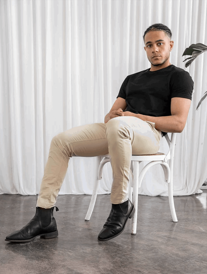 Zachary | Slim Fit Stretch Pants
