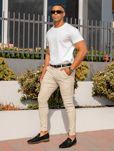 Zachary | Slim Fit Stretch Pants