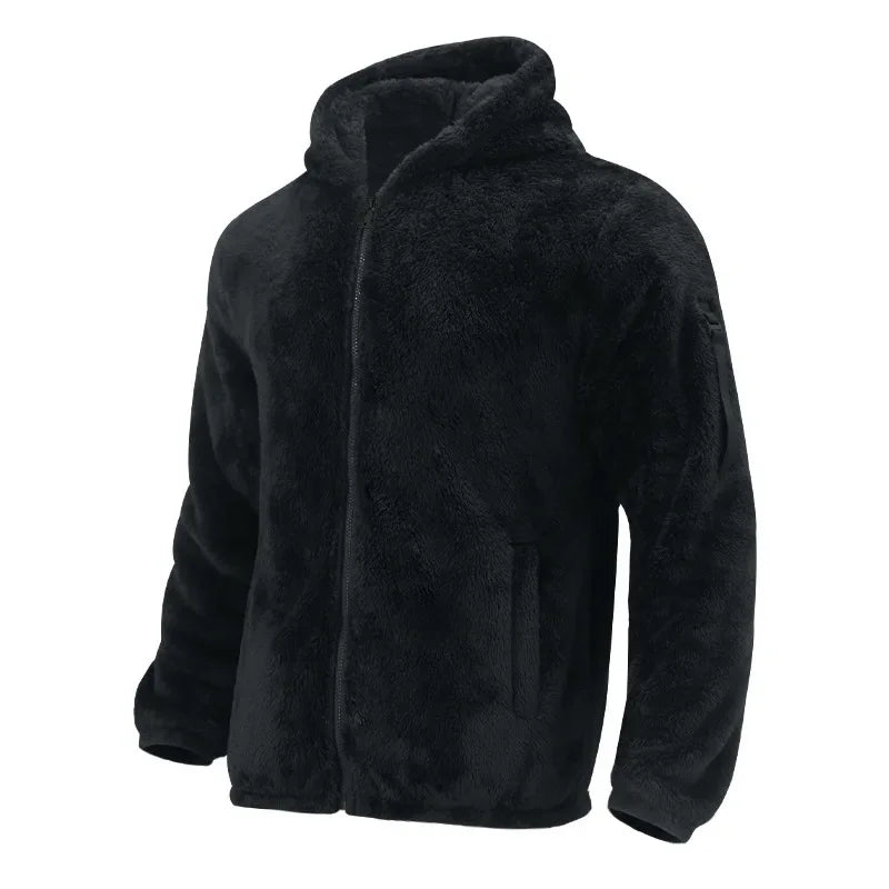 Patrick | Sporty fleece jacket with hood