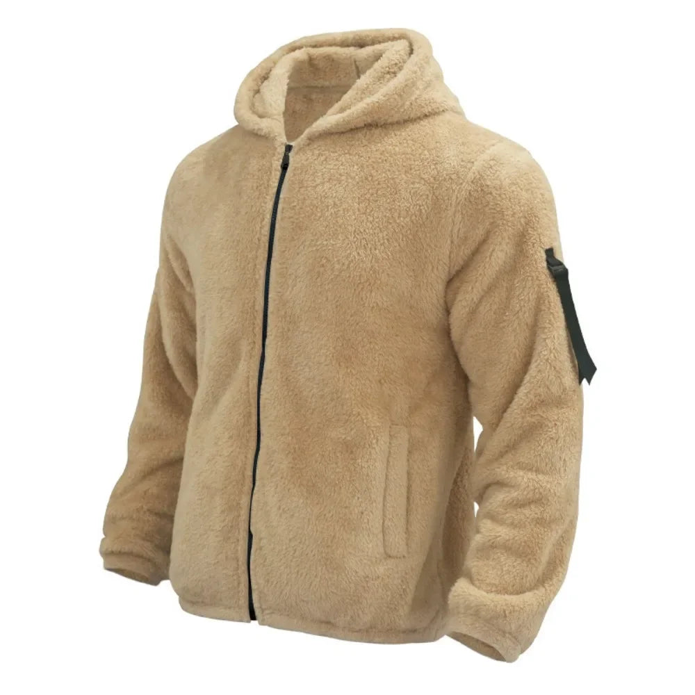 Patrick | Sporty fleece jacket with hood