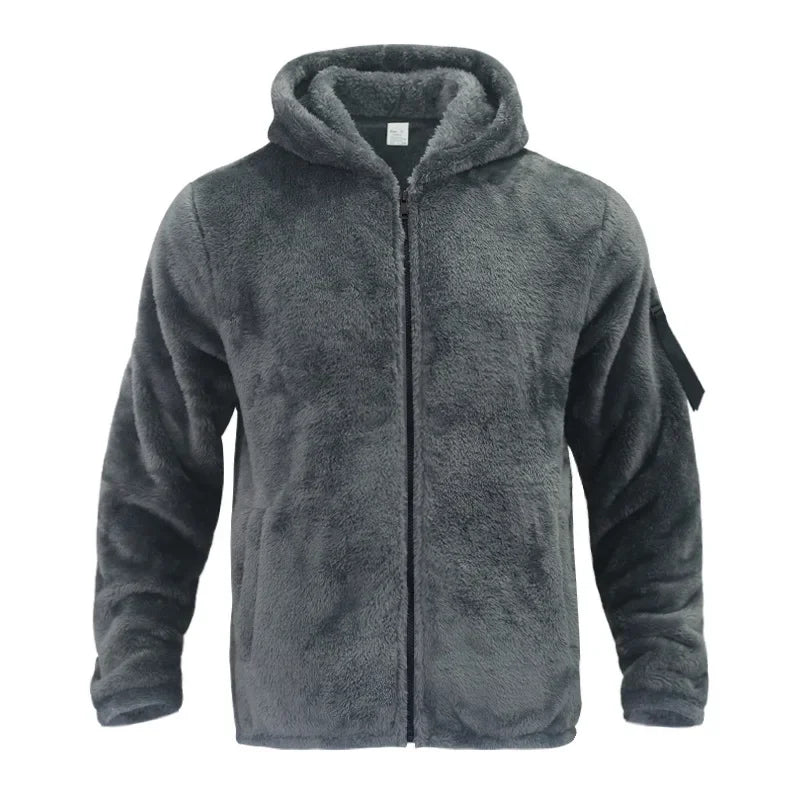 Patrick | Sporty fleece jacket with hood