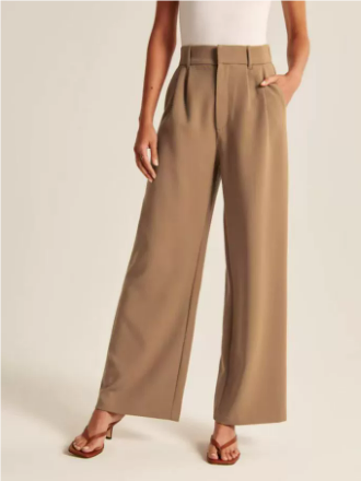 Wendy | Women's Wide Leg High-Coated Pants 4
