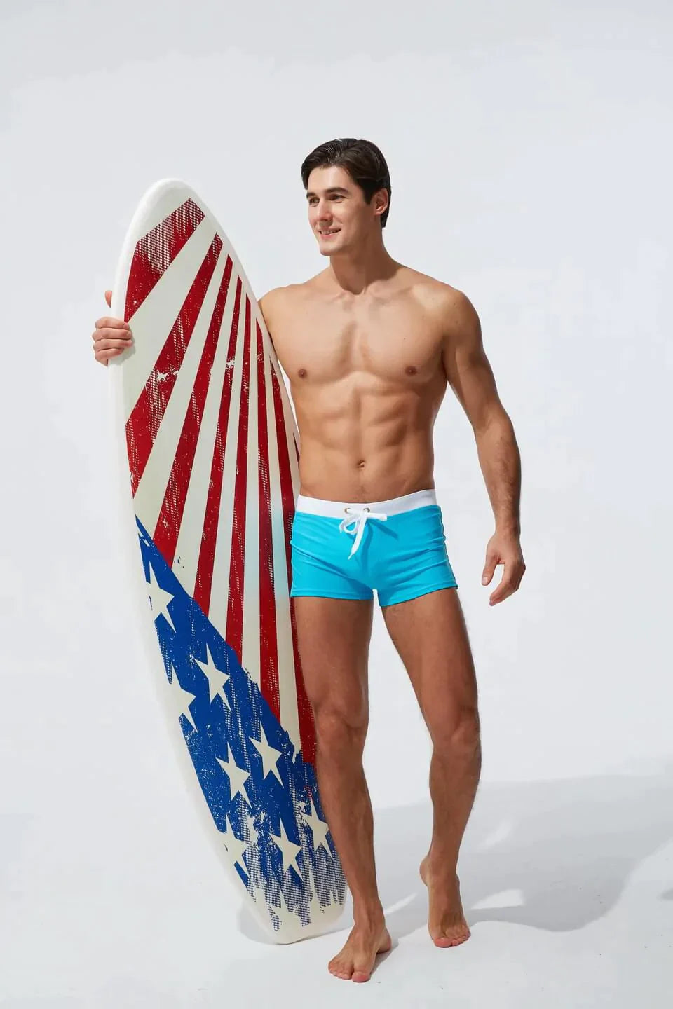 Shimon | Adjustable Drawstring Swim Shorts