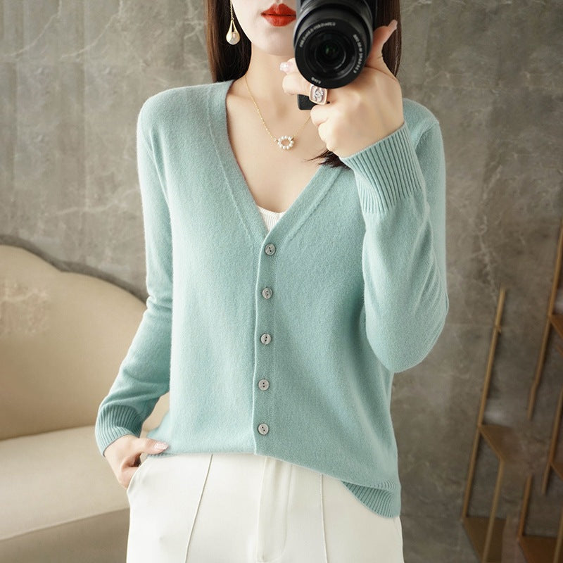 Rebecca | Elegant and Comfortable V Neck Cardigan