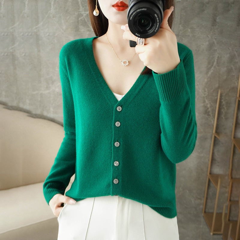 Rebecca | Elegant and Comfortable V Neck Cardigan