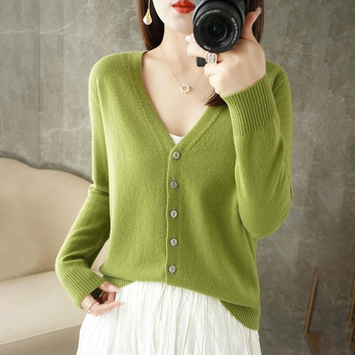Rebecca | Elegant and Comfortable V Neck Cardigan