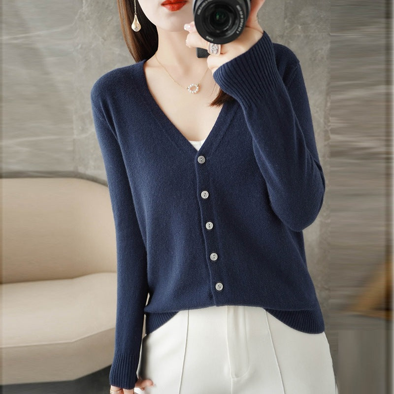 Rebecca | Elegant and Comfortable V Neck Cardigan