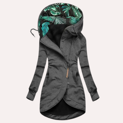 Roberta | Elegant fleece jacket with hood