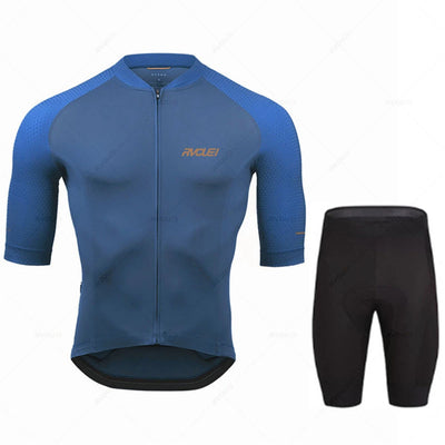 Rvouei | Long Sleeve Cycling Jersey Set