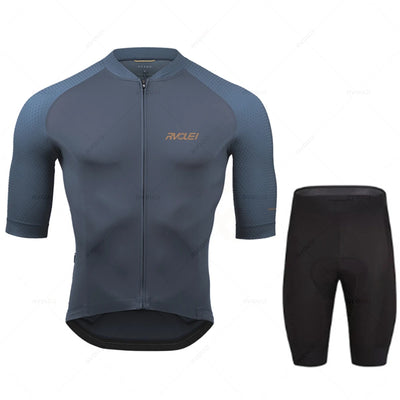 Rvouei | Long Sleeve Cycling Jersey Set