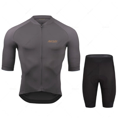Rvouei | Long Sleeve Cycling Jersey Set