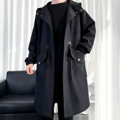 Matteo | Hooded Trench Coat