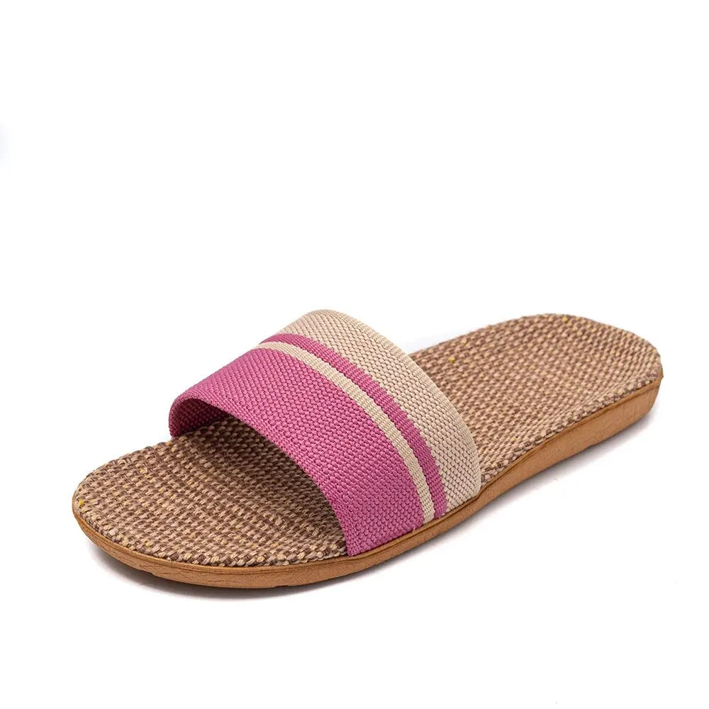 Variant image for Summer Breeze | Indoor Slippers for Women - Lightweight Linen with Anti-Slip Sole-4