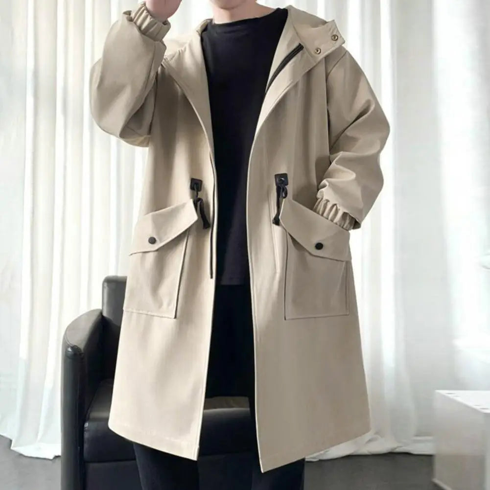 Matteo | Hooded Trench Coat