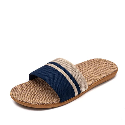 Variant image for Summer Breeze | Indoor Slippers for Women - Lightweight Linen with Anti-Slip Sole-1