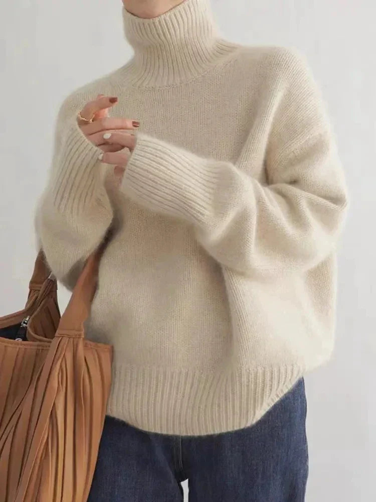 Elizabeth | Turtleneck warm sweater