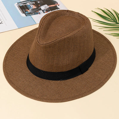 Panama | Wide Brim Sun Hat for Women - Perfect Beach Accessory-3
