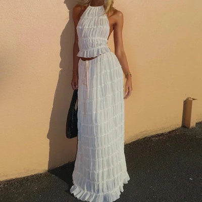 Lilou | Maxi Dress Set for Women - Elegant Two-Piece Long Dress 4