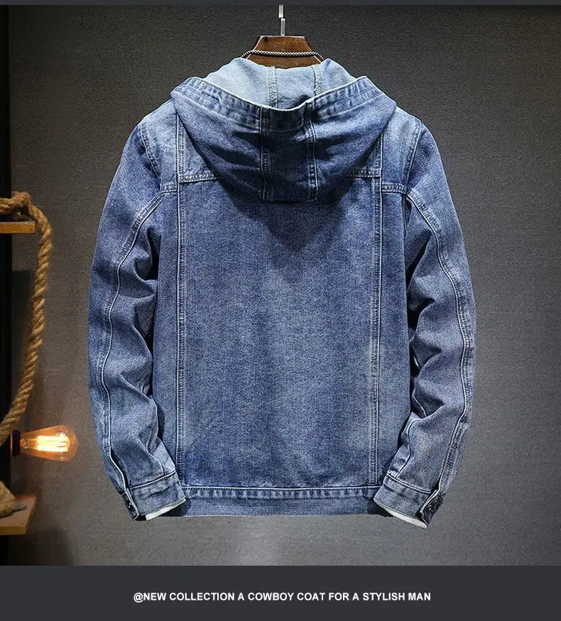 Reynan | Hooded Denim Jacket