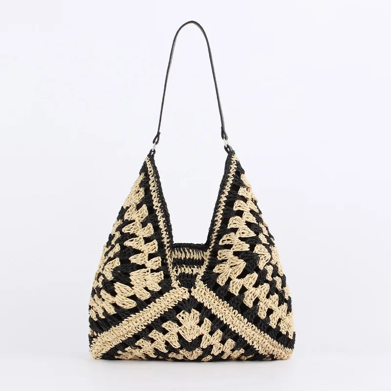 Variant image for Straw Elegance | Shoulder Bags for Women-4