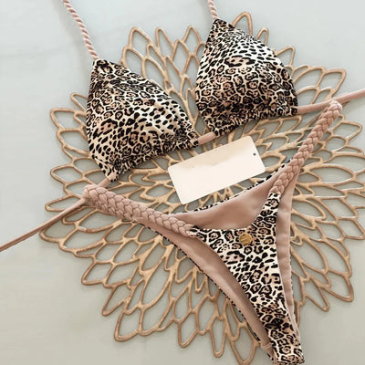 Bella | High Cut Bikini Set for Women-5