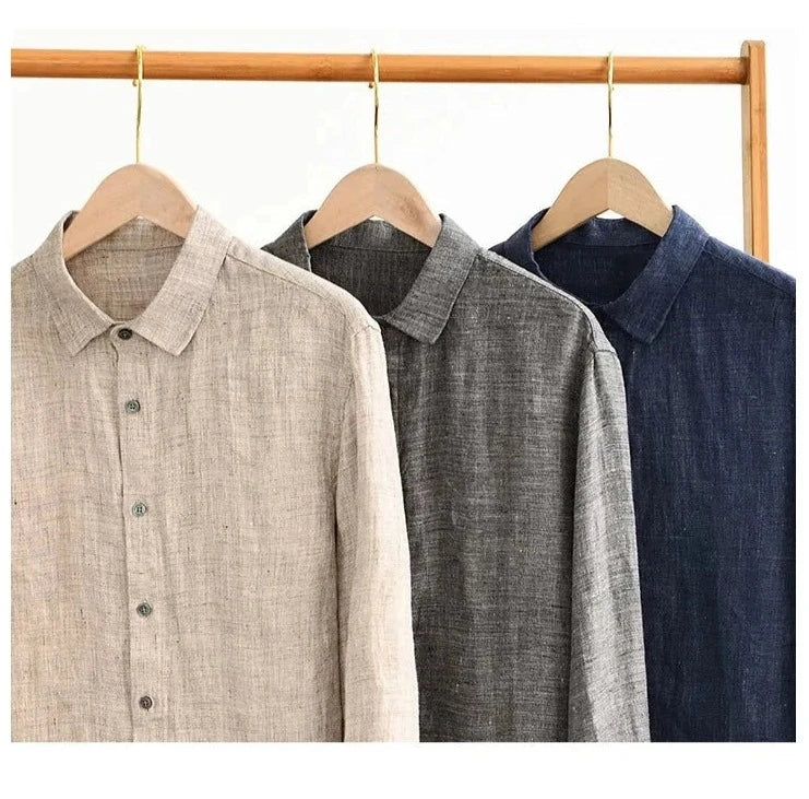 Logan | Comfortable linen shirt