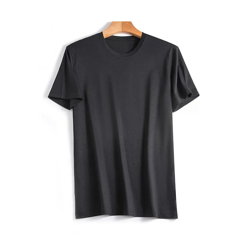 Michael | Silk half sleeve T-shirt