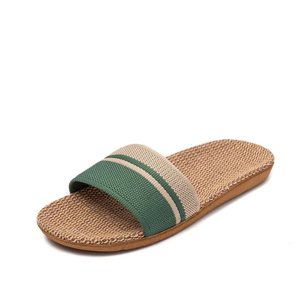 Variant image for Summer Breeze | Indoor Slippers for Women - Lightweight Linen with Anti-Slip Sole-2