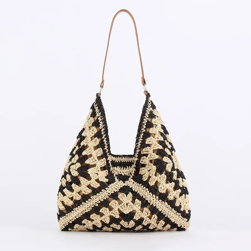Variant image for Straw Elegance | Shoulder Bags for Women-5