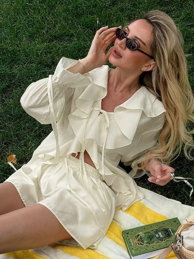 Sofia | Summer Breeze Ladies Shorts and Top Set