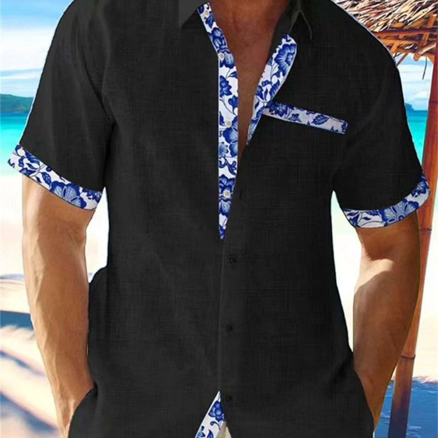 Grove | Tropical Men's Blouse 3