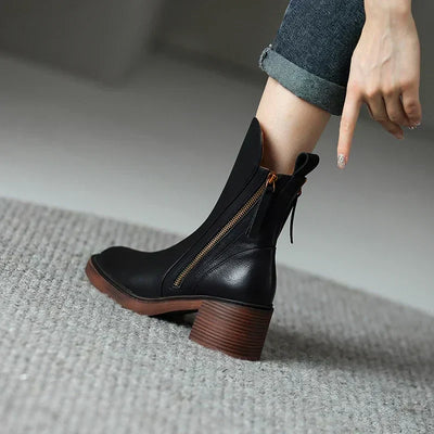 Makayla | Elegant Leather boots