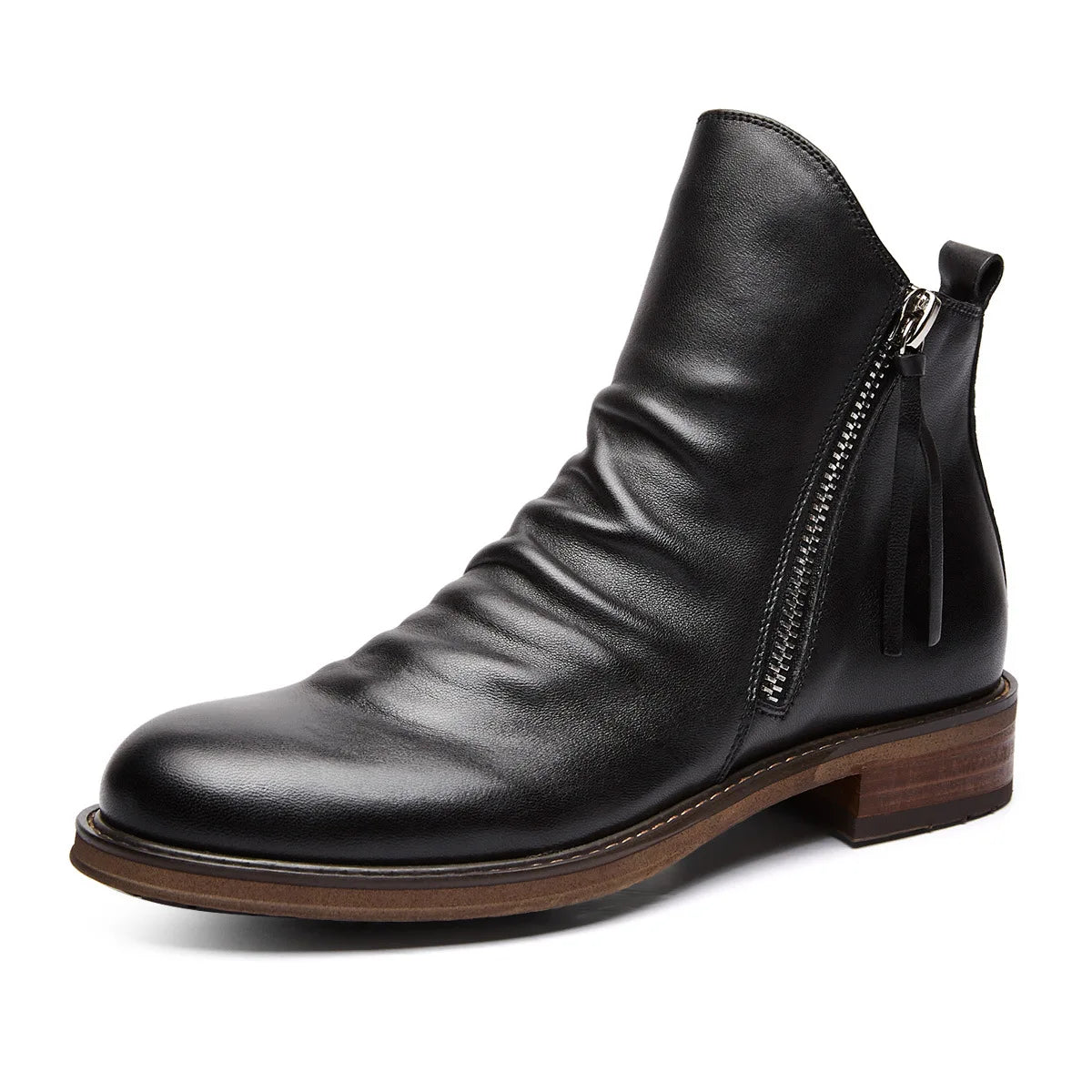 Maverick | Black Chelsea Boots for Men - Stylish Leather Footwear 6