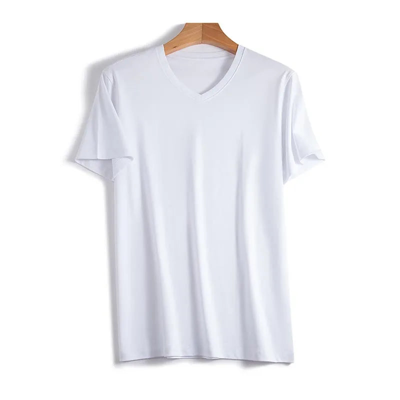 Michael | Silk half sleeve T-shirt