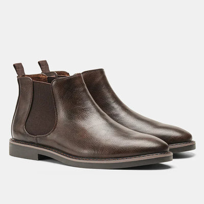 Ryder | Black Chelsea Boots for Men - High-Quality Leather, Slip-On Design 6