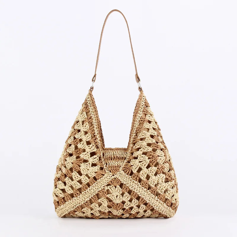Variant image for Straw Elegance | Shoulder Bags for Women-1