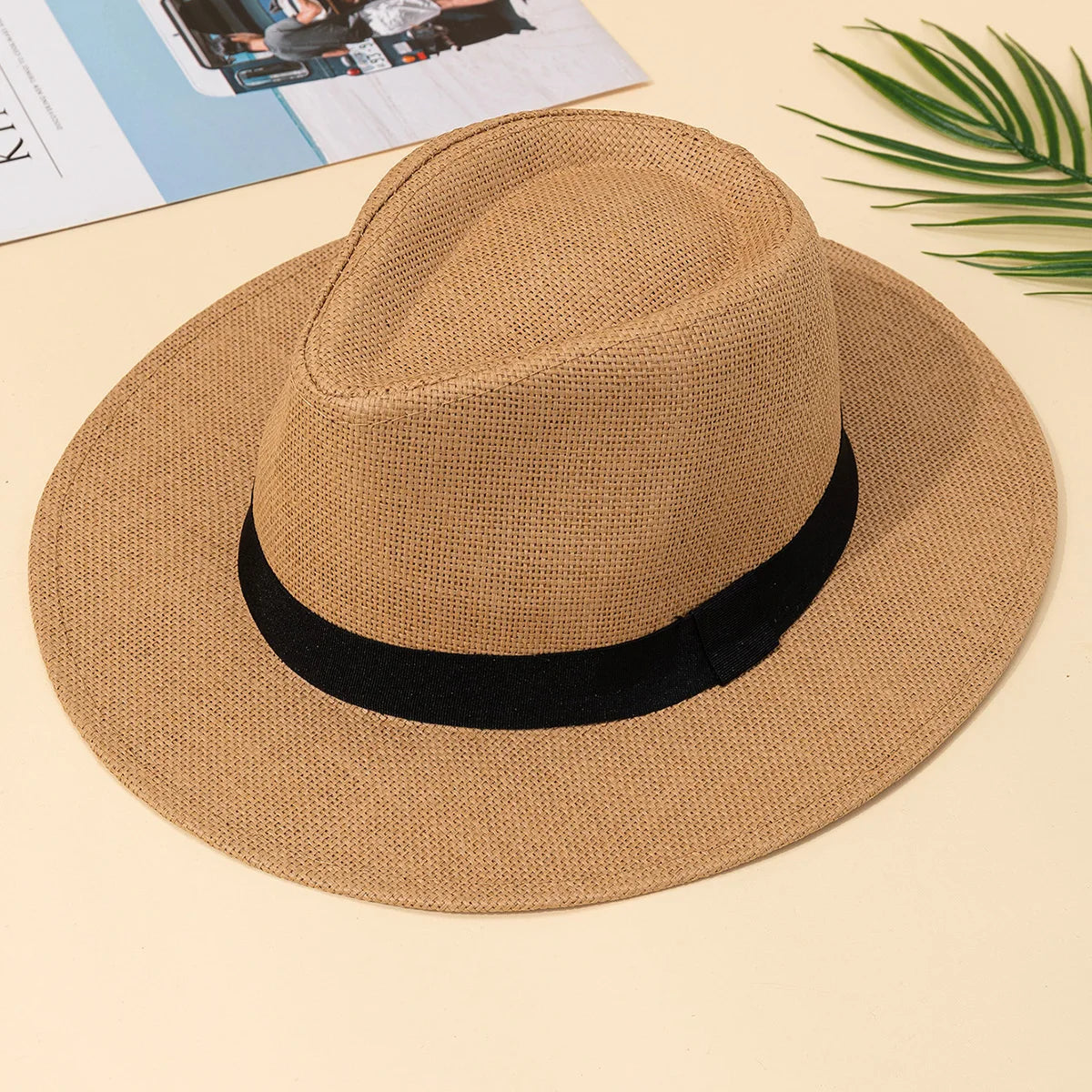 Panama | Wide Brim Sun Hat for Women - Perfect Beach Accessory-1
