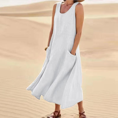 Celine | Women's Summer Midi Dress-1